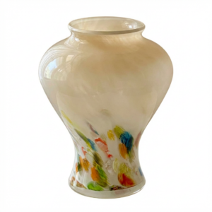 simple luxurious style glass flower vase