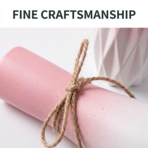 gradient pink white ceramic vase set of 3