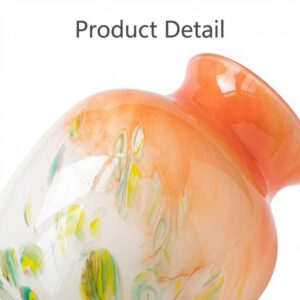 french style vintage luxury handmade craft glass vase