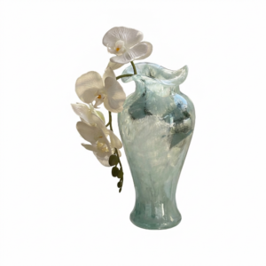 french style blue glass vase luxury floral